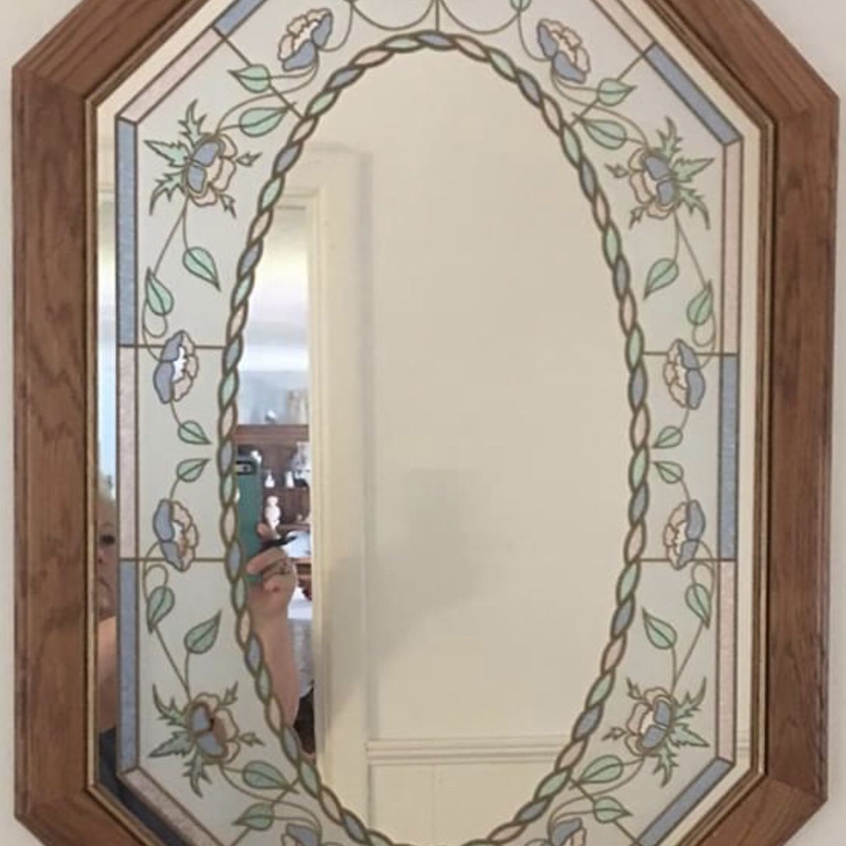 Stained Glass Mirror Make Offer