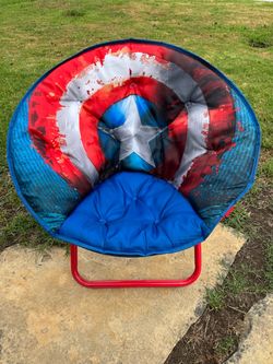Captain America saucer chair