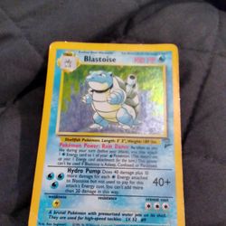 Blastoise #2 Base Set #2 Pokemon Card