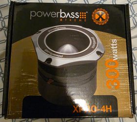 Powerbass XPRO-4H Cast Aluminum Ring Radiator Horn Tweeter