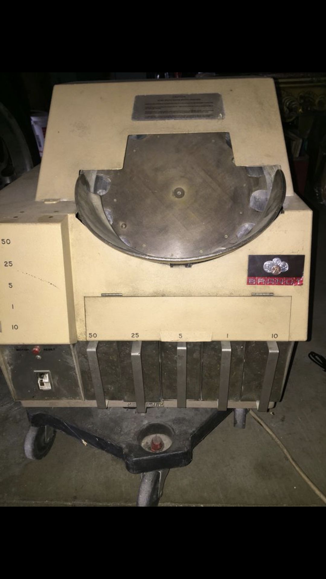 Antique Brandt Coin Sorter & Counter - Model 920 - Works Great