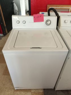 Roper washing machine washer super size heavy duty excellent . Warranty . Delivery available . 2203 Fowler st . Ft. Myers 33901