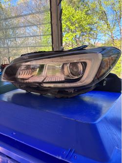 2015 Subaru WRX STI headlights
