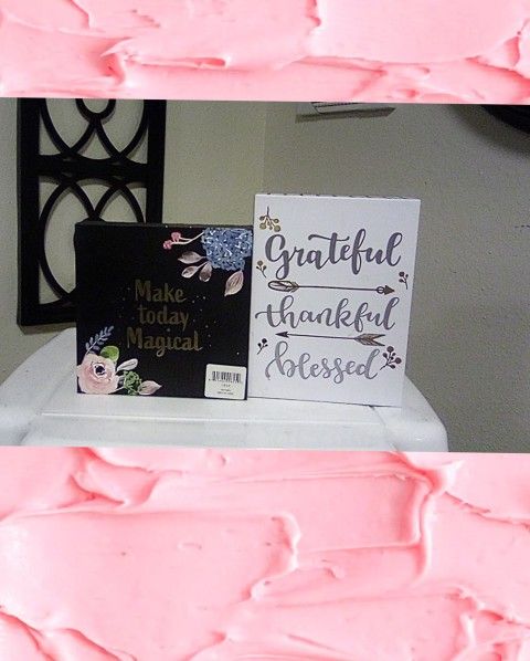 Decorative Plaques For Standing Or Hanging