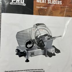 12” Slicer Manual 1/3 Hp