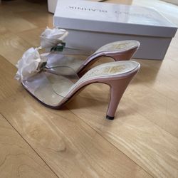 Italian pink high heels