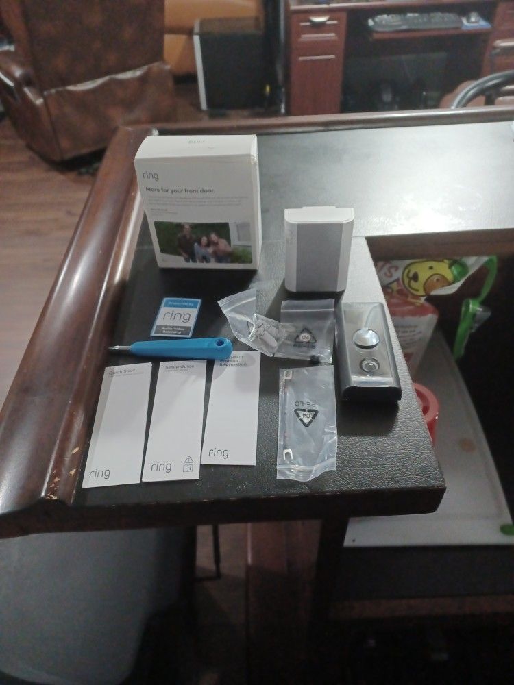 New Ring Doorbell & Chime