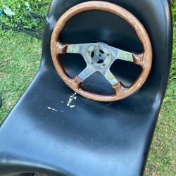 Wood Steering Wheel 