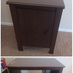 IKEA Brusali Set: Nightstand (discontinued) and Desk (Both: Good Used Condition)