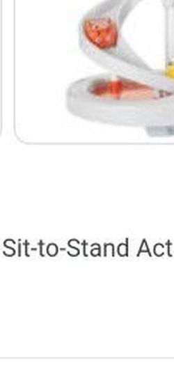 Fisher-price 2-in-1 sit-to-stand activity center(brand New Box Is Just A Lil Beat Up)