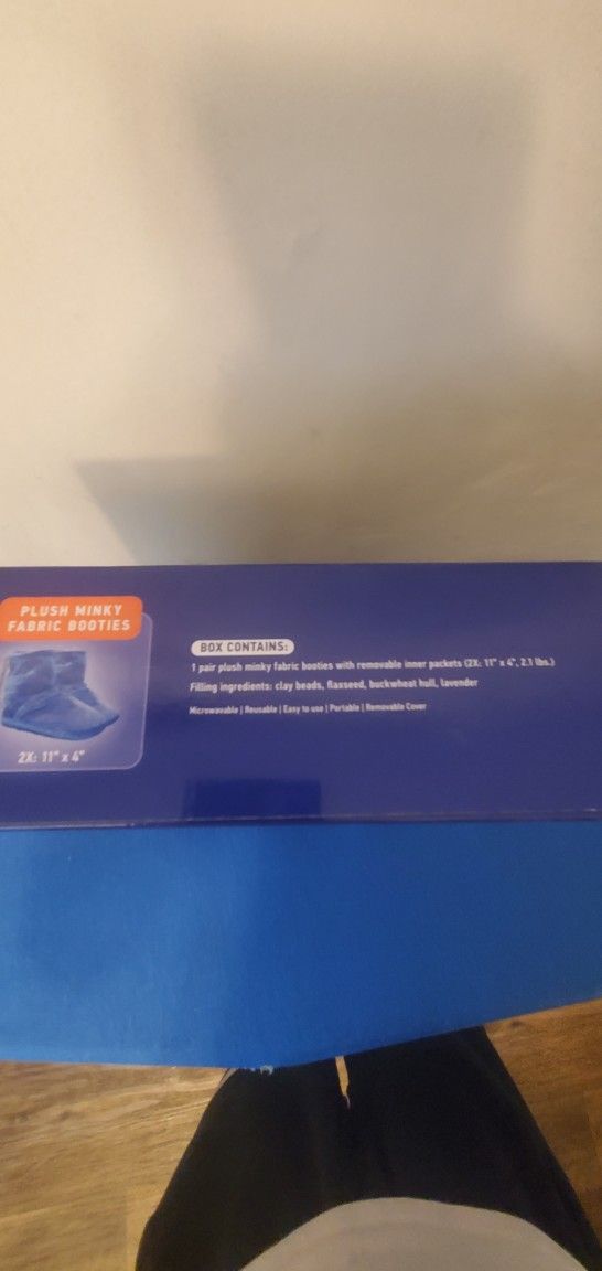 Therapy Booties Microwaveable Feet Warmers
