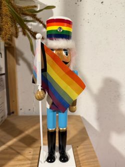 Nut Cracker Collector Addition Rainbow Flag
