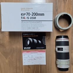 Canon EF70-200mm F/4L IS USM Lens