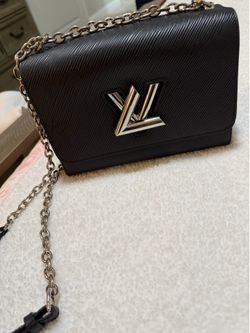 Twist black hang bag