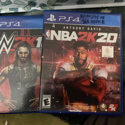 PS4 Video Games NBA 2K 20, And W2K18