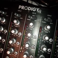 Prodigy Fx 2 Mixing Board ,Works Good