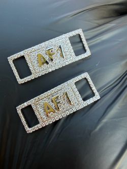 925 Moissanite AF1 Shoe Tags