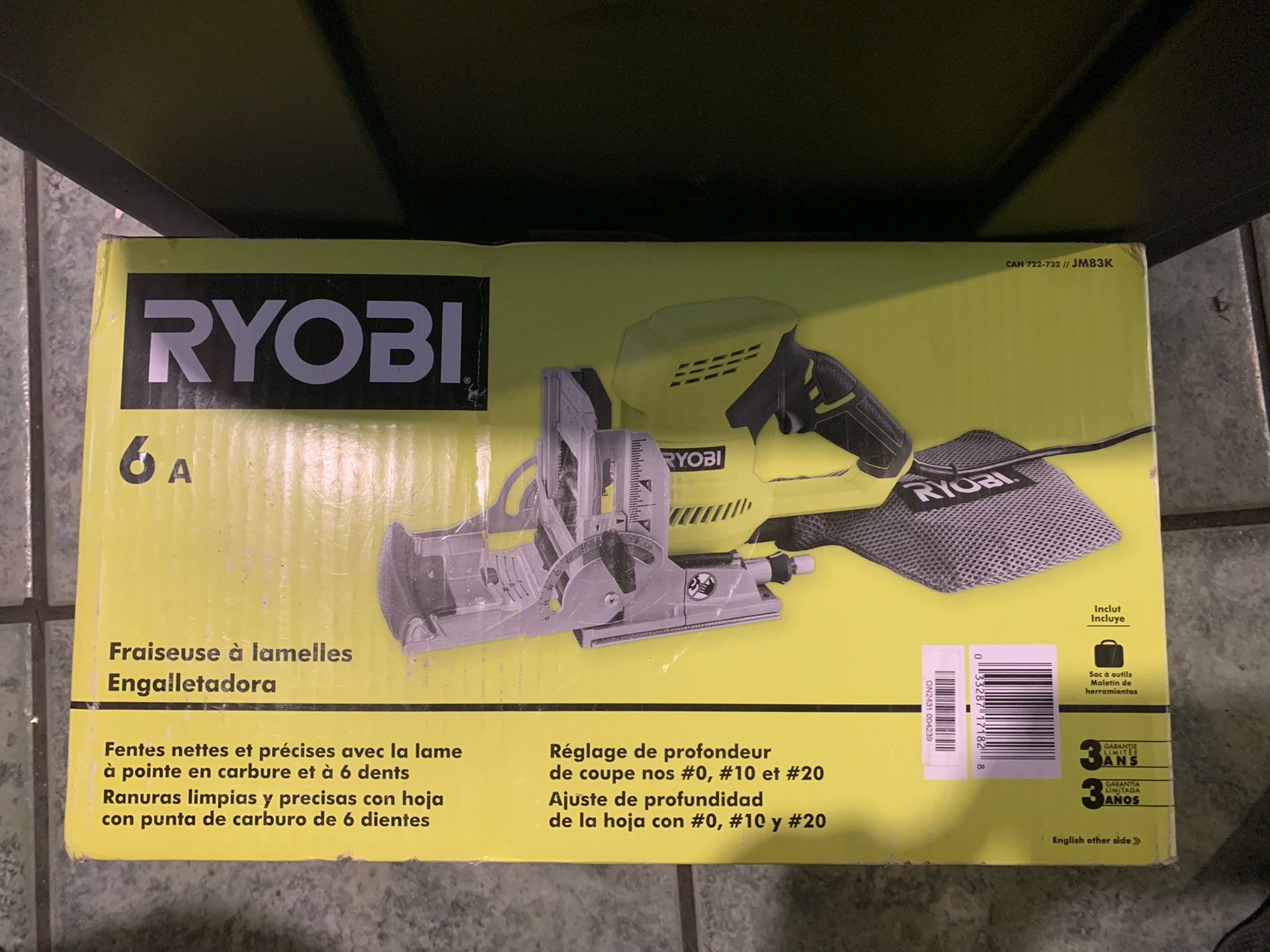 Ryobi 6 Amp Biscuit Joiner