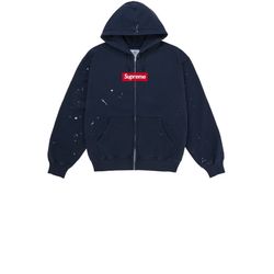 Supreme Margiela Navy Zip Up Size Medium 