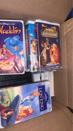 Disney VHS tapes
