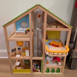 Wooden Doll House 