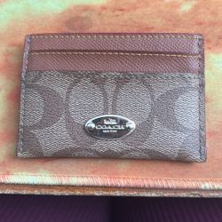 Coach Card Case