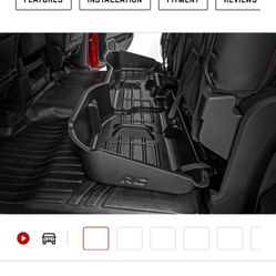 2018 Chevy Silverado 1500 Storage Bin 
