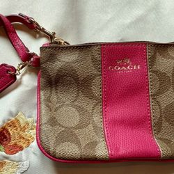 New Coach Wristlet