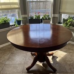 Kitchen table and four chairs