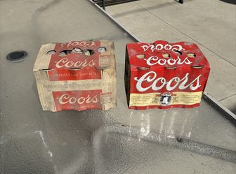 Vintage Coors Beers