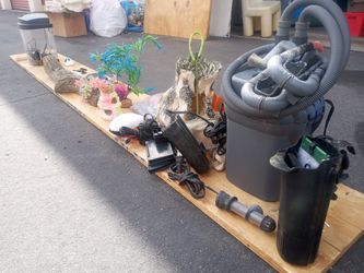 Fish Tank And Equipment