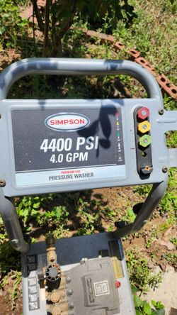Commercial pressurewasher
