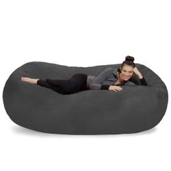 Sofa Sack Bean Bag Lounger - Plush Bean Bag Sofas with Super Soft Microsuede Cover - XL Memory Foam Stuffed Lounger Chairs for Kids, Adults, Couples -