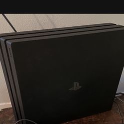 PS4 Pro Black with Controller