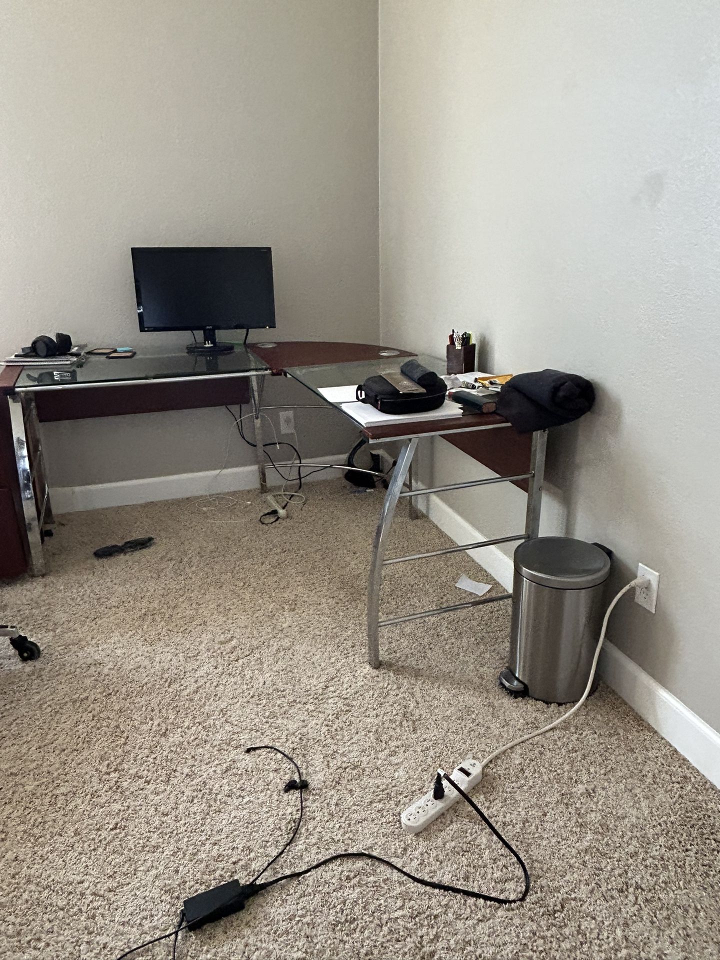 Desk And Shelves