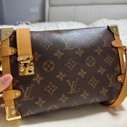 lv Louis Vuitton Side trunk women bag men bag