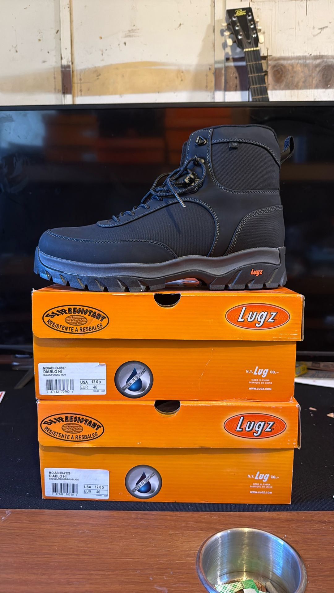 Lugz Diablo Hi Hiking Boots Size 12