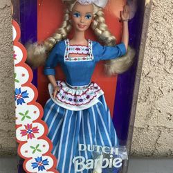 VINTAGE 1993 MATTEL DUTCH DOLLS OF THE WORLD BARBIE DOLL BRAND NEW IN BOX 