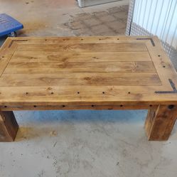 Heavy wooden table- 80910