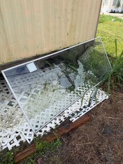 Large Framed Window Pane