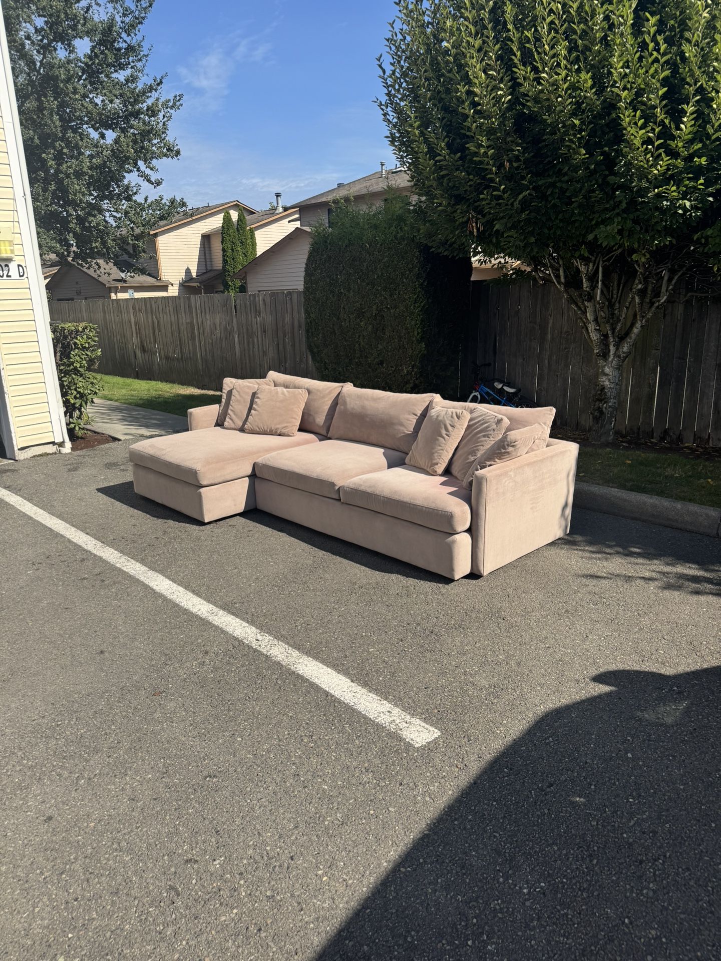 Crate And Barrel Sectional Couch
