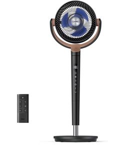 Dreo Oscillating Pedestal Fan w/ Remote – Ultra Quiet – Excellent Condition