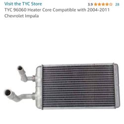 Heater core For 2004-2011 Chevy Impala 