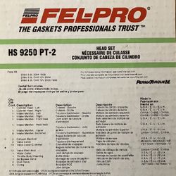 HS 9250 PT-2 Fel-Pro | PermaTorqueMLS Head Gasket Set