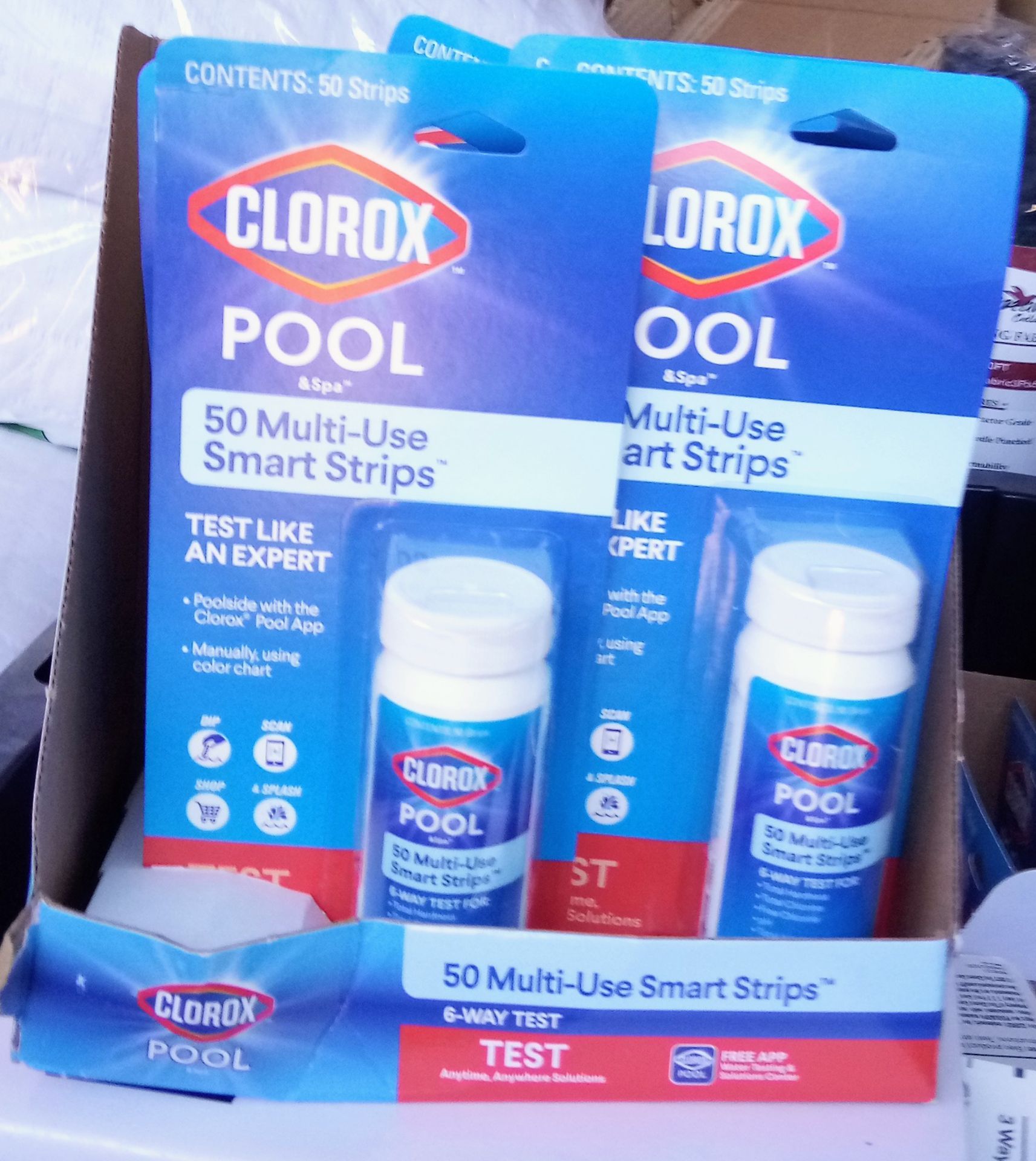 Clorox tablets for pool