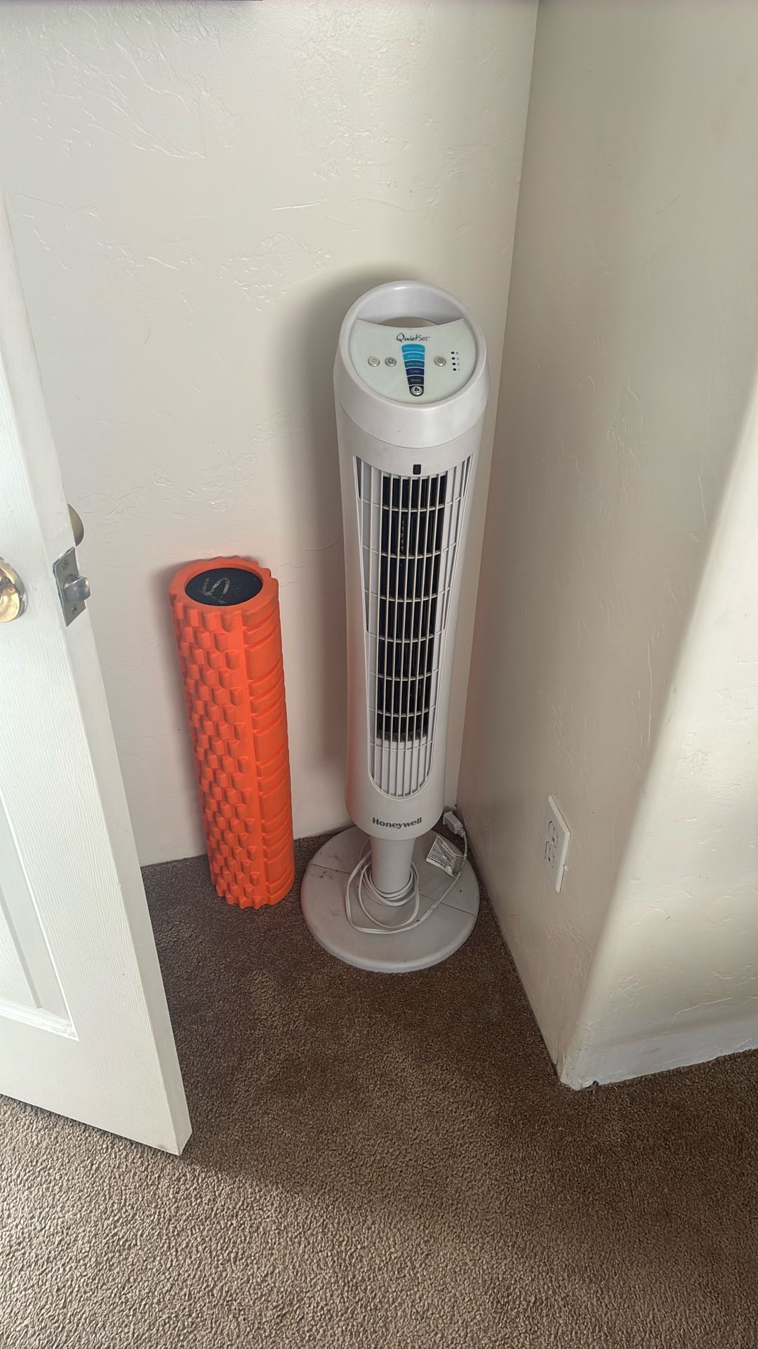 Tower Fan Honeywell White -quiet Set