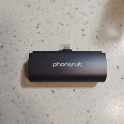 Portable Charger For iPhone Like New Comes with Charger 