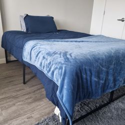 Full Size Mattress with Bed Frame