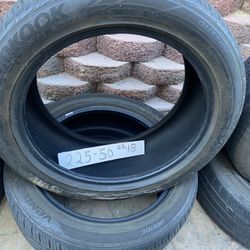 225. 50 ZR 18 2tires