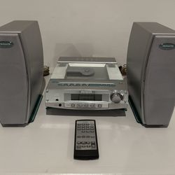 AIWA XR-X7 Compact Disc Player / AM FM Stereo System with SX- LX7 Speakers 